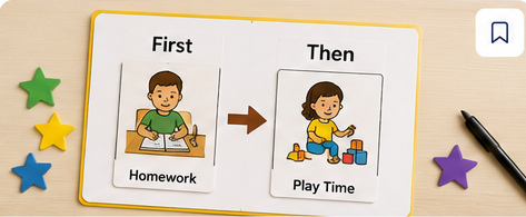 First / Then Boards