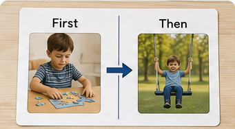 First / Then Boards