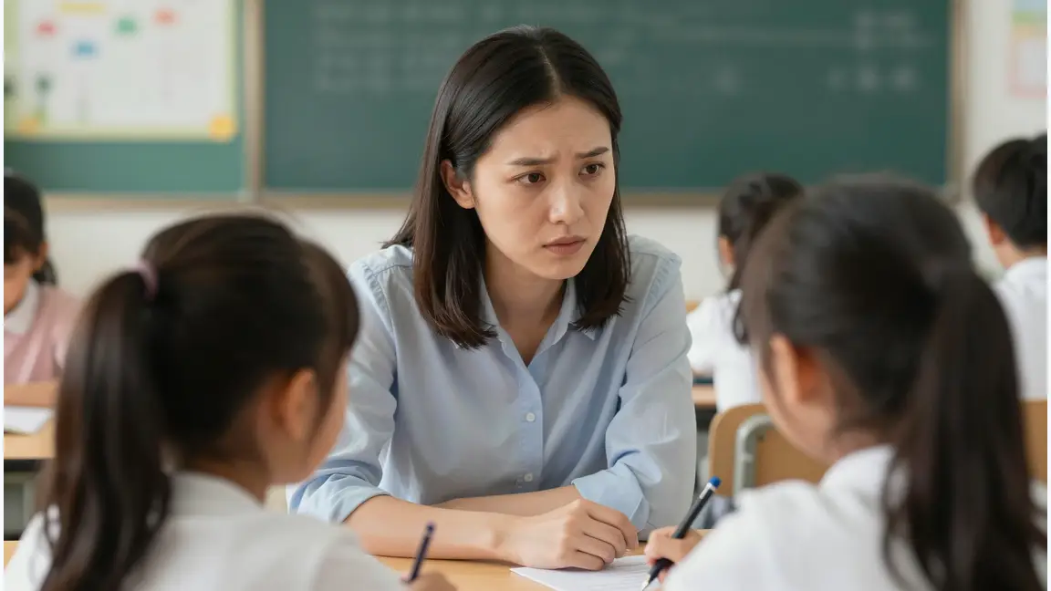 SEN support worker with children